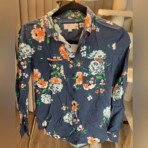 Floral Loft Blouse Size XS